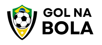 Gol na bola texto em preto