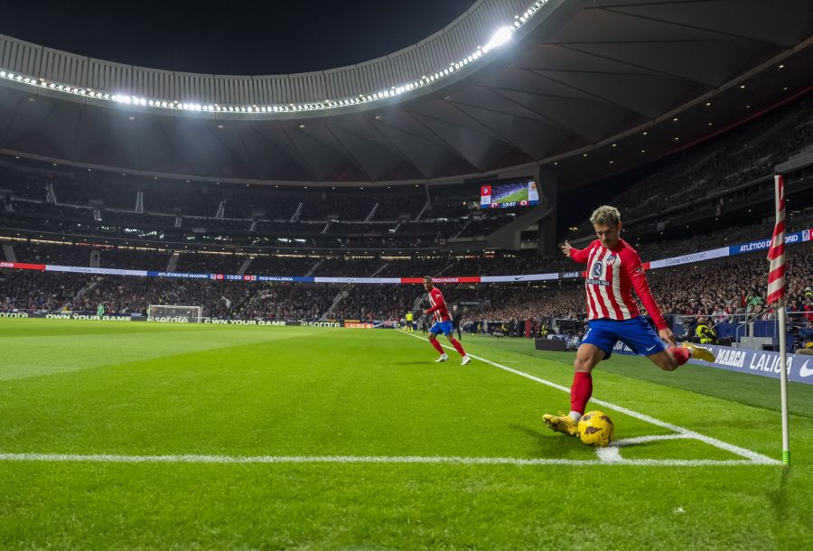Jogo do Atletico de Madrid pela La Liga