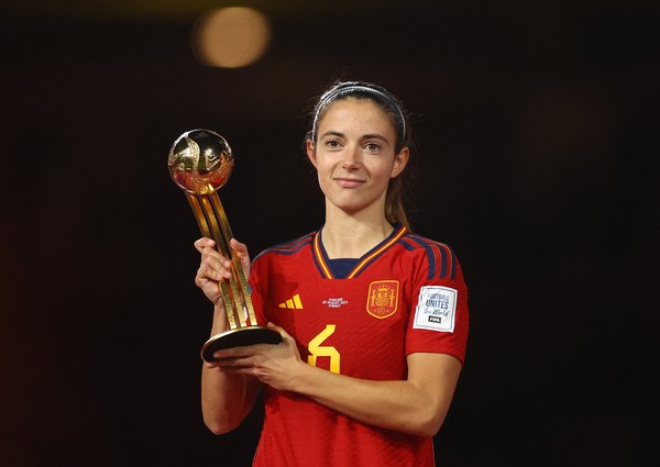 Bonmatí foi considerada a melhor jogadora da edição, com 3 gols e 2 assistências em 7 jogos. Foto: REUTERS/Carl Recine