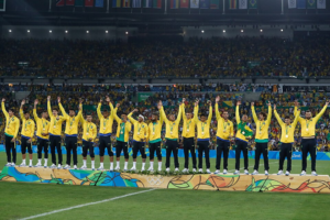 Time de futebol masculino conquistou medalha de ouro nas olimpíadas rio 2016.