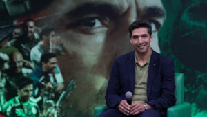 Abel Ferreira, técnico do clube brasileiros Palmeiras