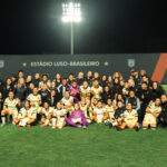 Time feminino do Vasco da Gama, que está disputando o Brasileirão Feminino A2.